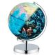 Globe Lumineux HD 25 cm avec Constellations – Décoration Fuchsia, Cadeau pour Passionnés de Géographie